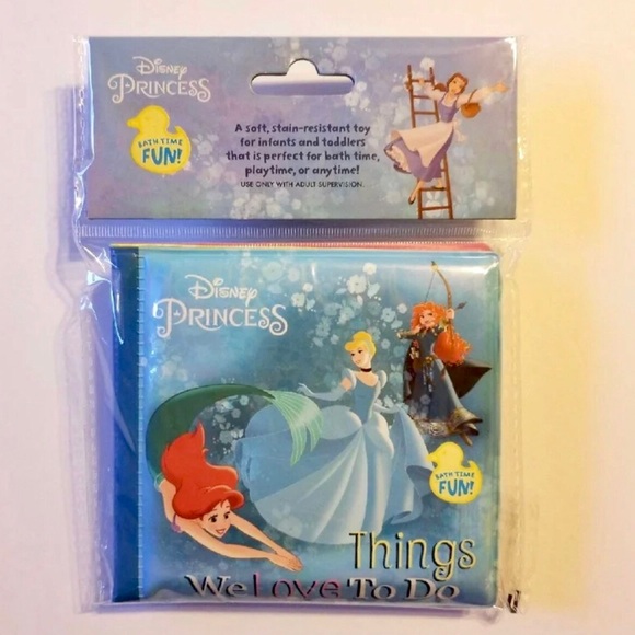 Disney Bath Disney Princess Things We Love To Do Bubble Bath Book